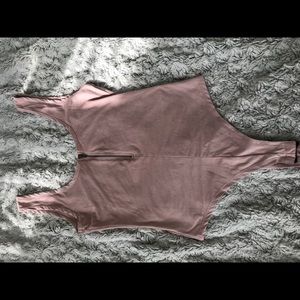 Baby pink body suit